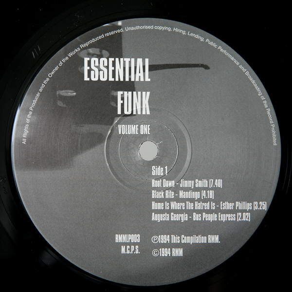 ladda ner album Various - Essential Funk Volume One