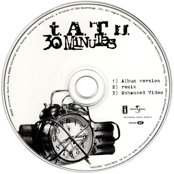 ladda ner album tATu - 30 Minutes