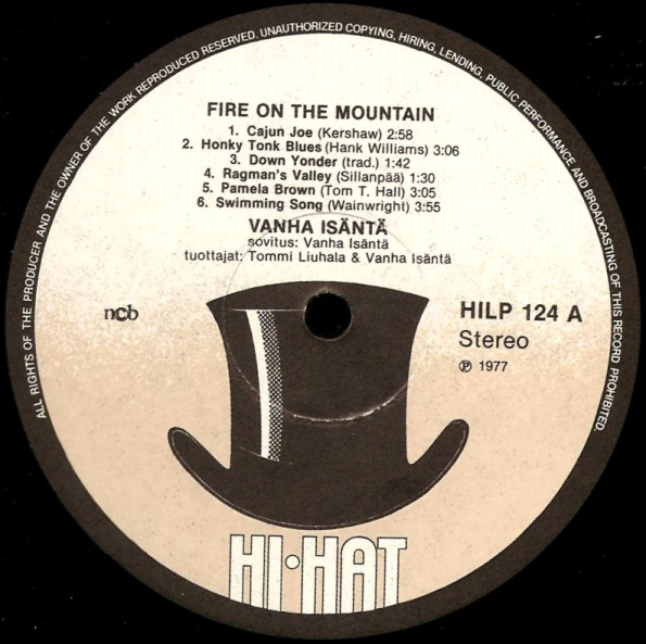 baixar álbum Vanha Isäntä - Fire on the Mountain