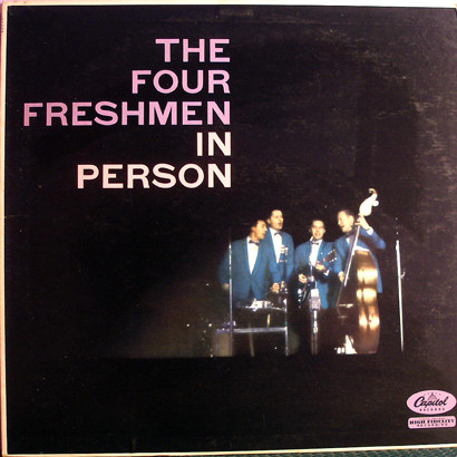 The Four Freshmen – The Four Freshmen In Person (1959, Vinyl