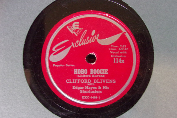 descargar álbum Clifford Blivens With Edgar Hayes & His Stardusters - Hobo Boogie Sundown Blues