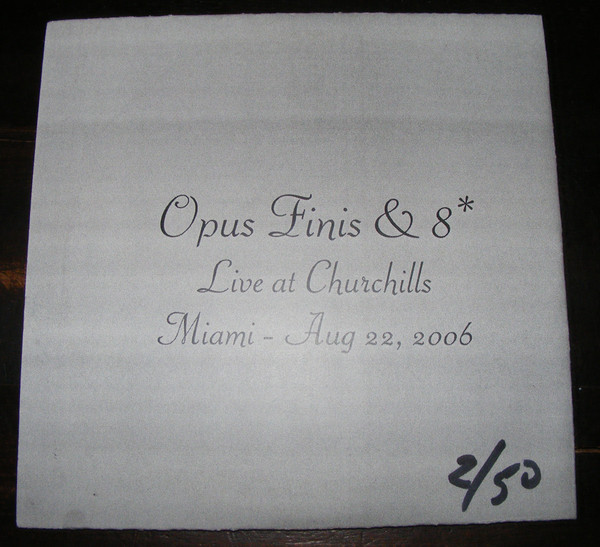 Album herunterladen Opus Finis & 8 - Live at Churchills