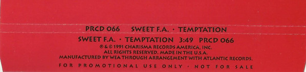 lataa albumi Sweet FA - Temptation