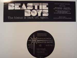 Beastie Boys - The Hiatus Is Back Off, Again. album cover