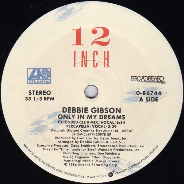 baixar álbum Debbie Gibson - Only In My Dreams