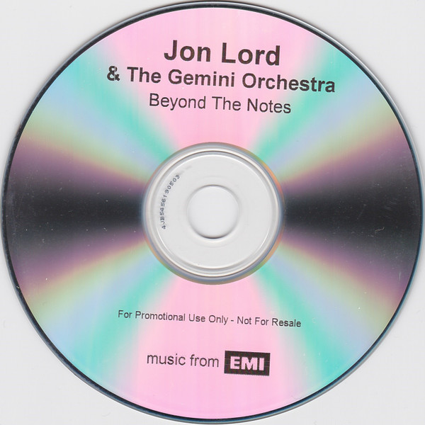 lataa albumi Jon Lord & The Gemini Orchestra - Beyond The Notes