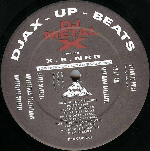 baixar álbum DJ Metal X - XS NRG