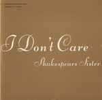Cover of I Don't Care, 1992-05-11, CD