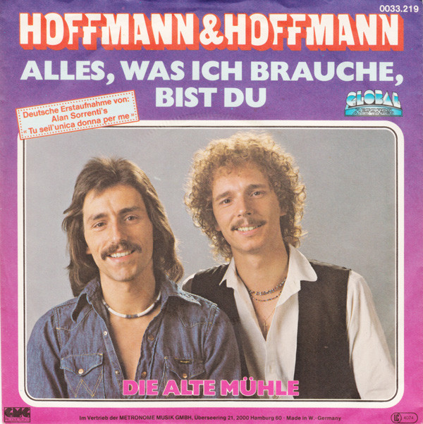 baixar álbum Hoffmann & Hoffmann - Alles Was Ich Brauche Bist Du