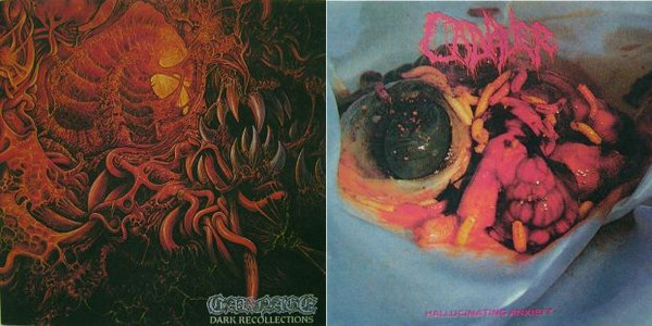 Carnage / Cadaver – Dark Recollections / Hallucinating Anxiety (CD