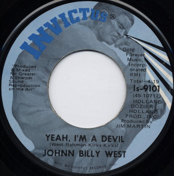 last ned album Johnn Billy West - Nothing But A Devil
