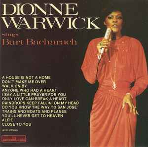 Dionne Warwick – Sings Burt Bacharach (1990, CD) - Discogs