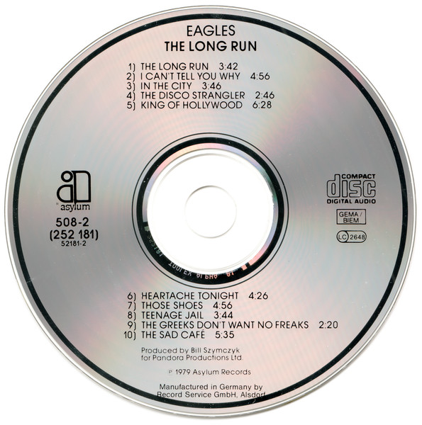 Eagles – The Long Run (CD) - Discogs