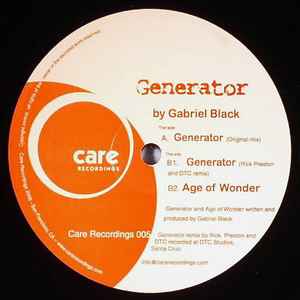 Gabriel Black - Generator album cover