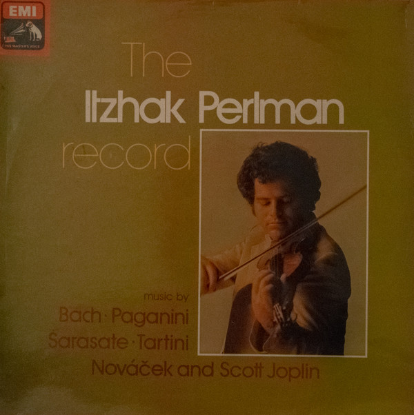 baixar álbum Itzhak Perlman - The Itzhak Perlman Record