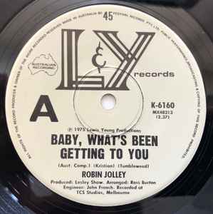 Robin Jolley - Baby, What's Been Getting To You album cover