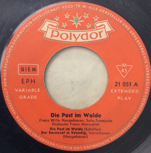 baixar álbum Franz Willy Neugebauer - Die Post Im Walde