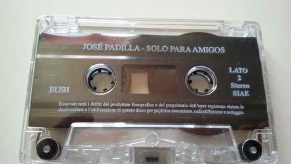 ladda ner album José Padilla - Bush Solo Para Amigos
