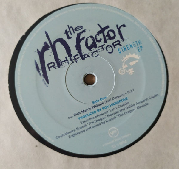 The RH Factor – Strength EP (2004, Vinyl) - Discogs