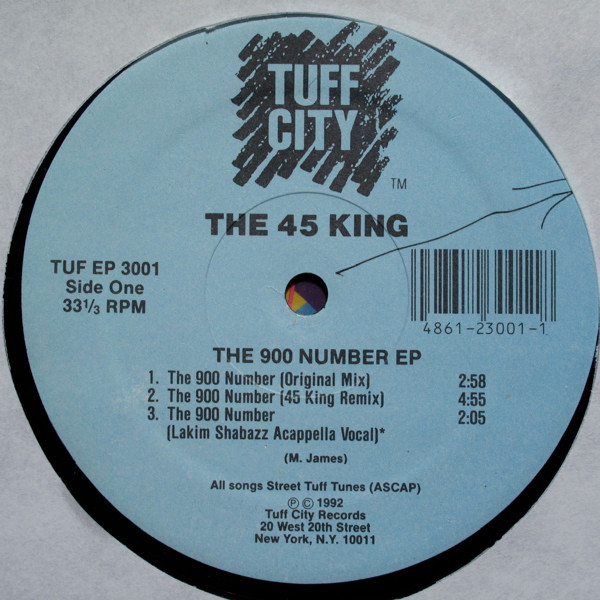The 45 King – The 900 Number EP (1992, Vinyl) - Discogs