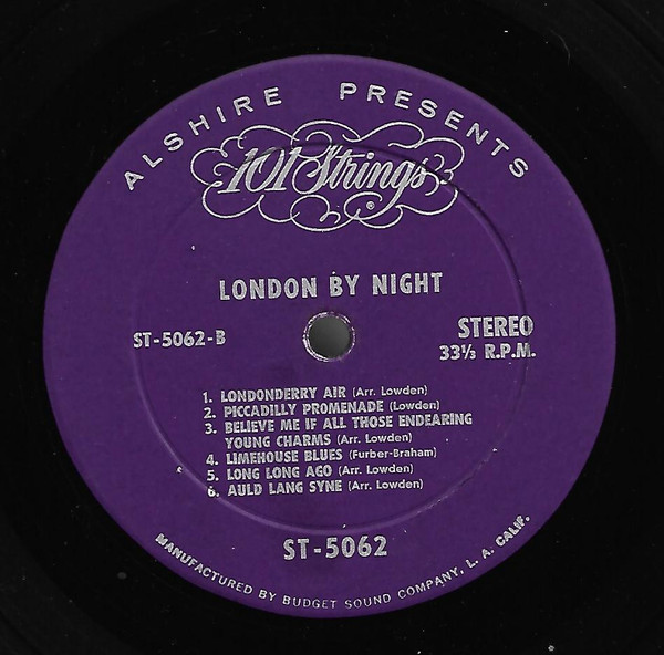 télécharger l'album 101 Strings - The Romantic Moods Of London By Night