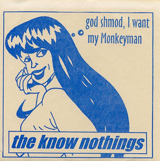 Album herunterladen The Know Nothings - God Shmod I Want My Monkeyman