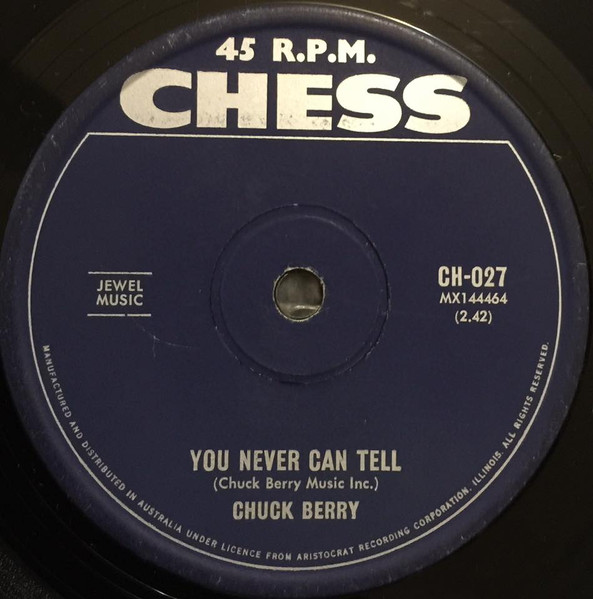 Chuck Berry – You Never Can Tell / Brenda Lee (1965, CHESS Sleeve