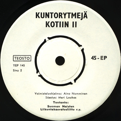 lataa albumi Meri Louhos - Kuntorytmejä Kotiin I II