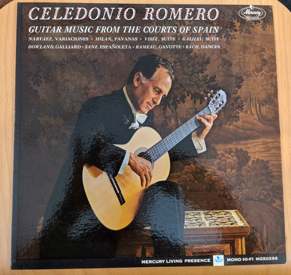 Celedonio Romero Guitar Music From The Courts Of Spain 1963