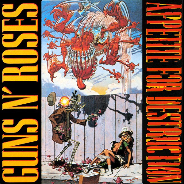 Guns N' Roses – Appetite For Destruction (Yellow 