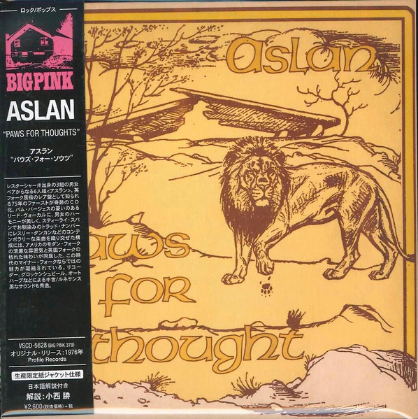 Aslan – Paws For Thought (1976, Vinyl) - Discogs