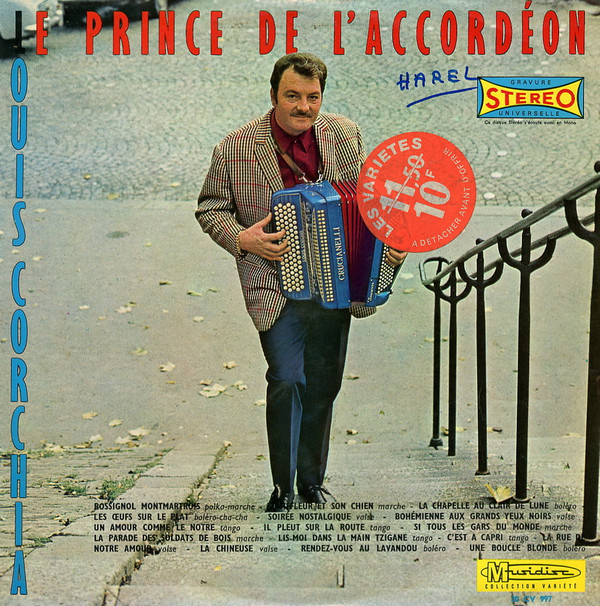 descargar álbum Louis Corchia Son Accordéon Et Son Orchestre - Le Prince De Laccordéon