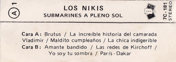 Album herunterladen Los Nikis - Submarines A Pleno Sol