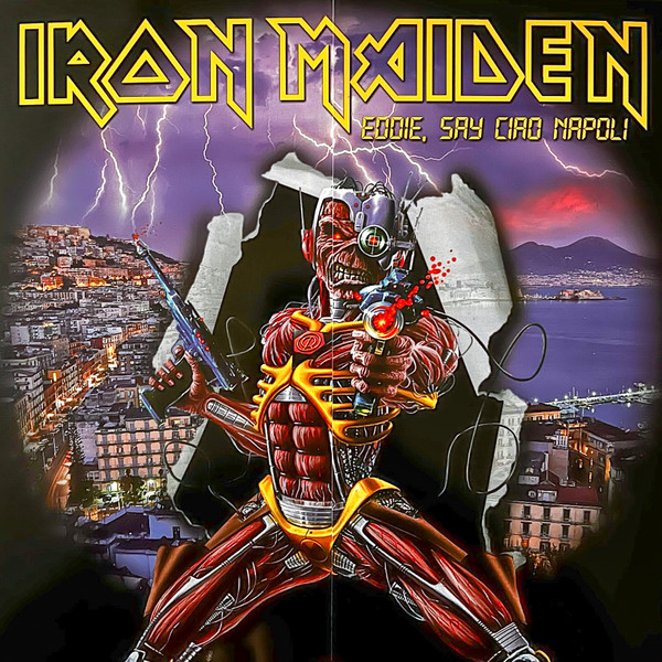 Iron Maiden – Eddie, Say Ciao Napoli (2023, Blue , Gatefold, Vinyl 