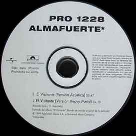 Portada de album Almafuerte - El Visitante