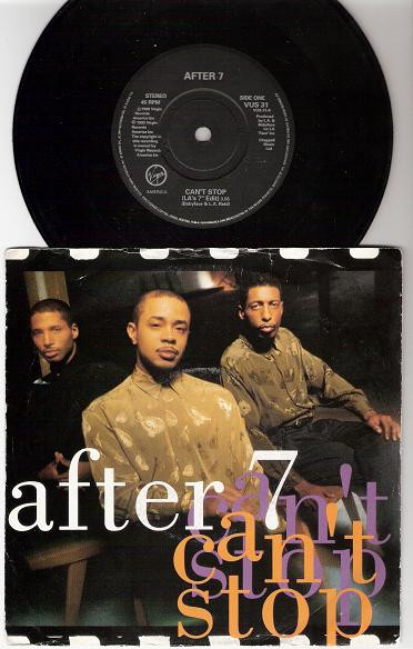 After 7 – Can't Stop (1990, Paper Label, Vinyl) - Discogs