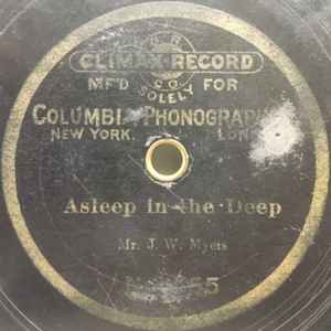 J. W. Myers - Asleep In The Deep album cover