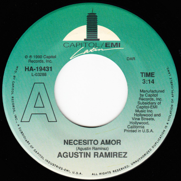 last ned album Agustin Ramirez - Necesito Amor