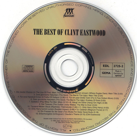 télécharger l'album Various - The Best Of Clint Eastwood