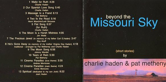 Charlie Haden & Pat Metheny - Beyond The Missouri Sky (Short