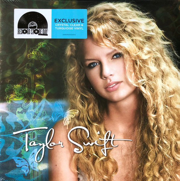 Taylor Swift – Taylor Swift (2018, Clear Crystal / Turquoise, Vinyl) -  Discogs