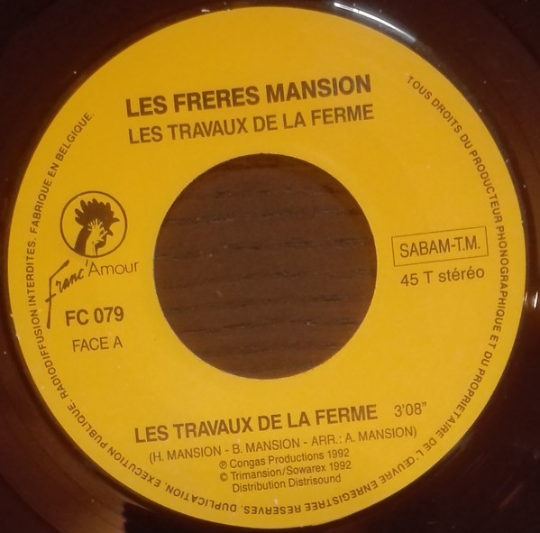 Les Frères Mansion - Les Travaux De La Ferme | Franc'Amour (FC 079) - 3