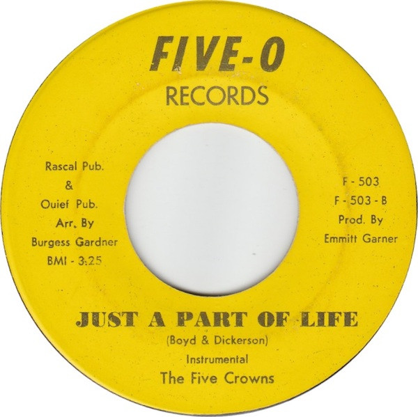 Album herunterladen The Five Crowns - Just A Part Of Life
