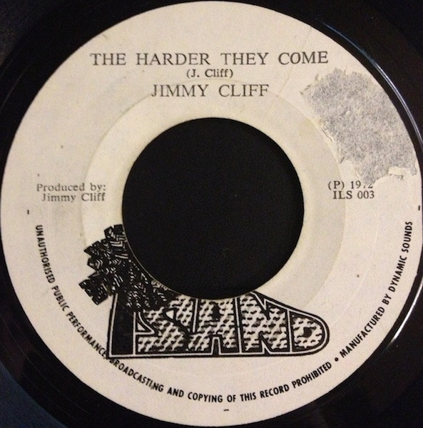 Jimmy Cliff - The Harder They Come / Many Rivers To Cross