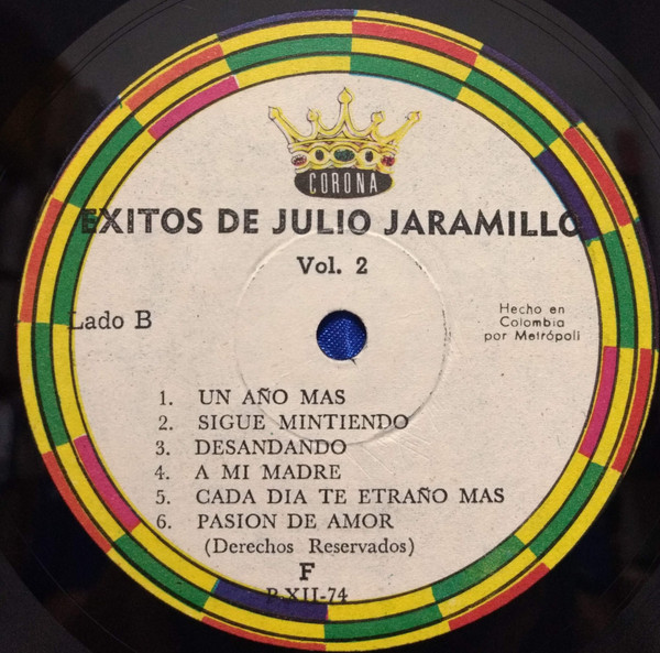last ned album Julio Jaramillo - Exitos Vol 2