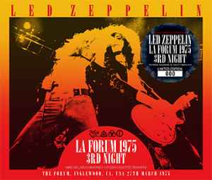 Led Zeppelin – LA Forum 1975 3rd Night - Mike Millard Unmarked 1st 