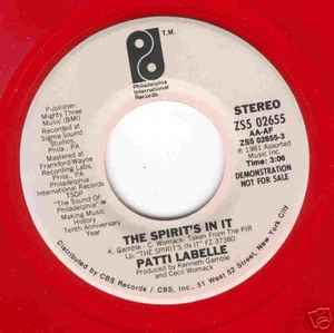 Patti LaBelle – The Spirit's In It (1981, Red, Vinyl) - Discogs