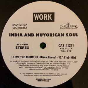 Nuyorican Soul - I Love The Nightlife (Disco Round) album cover