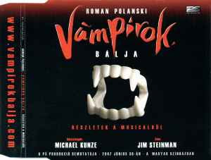 Roman Polanski - Vámpírok Bálja album cover