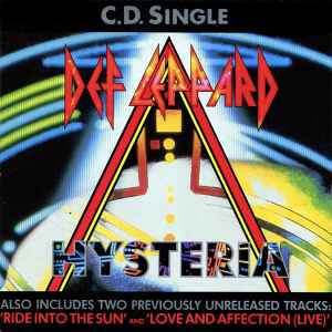 Def Leppard – Hysteria (1987, Cardboard sleeve, CD) - Discogs